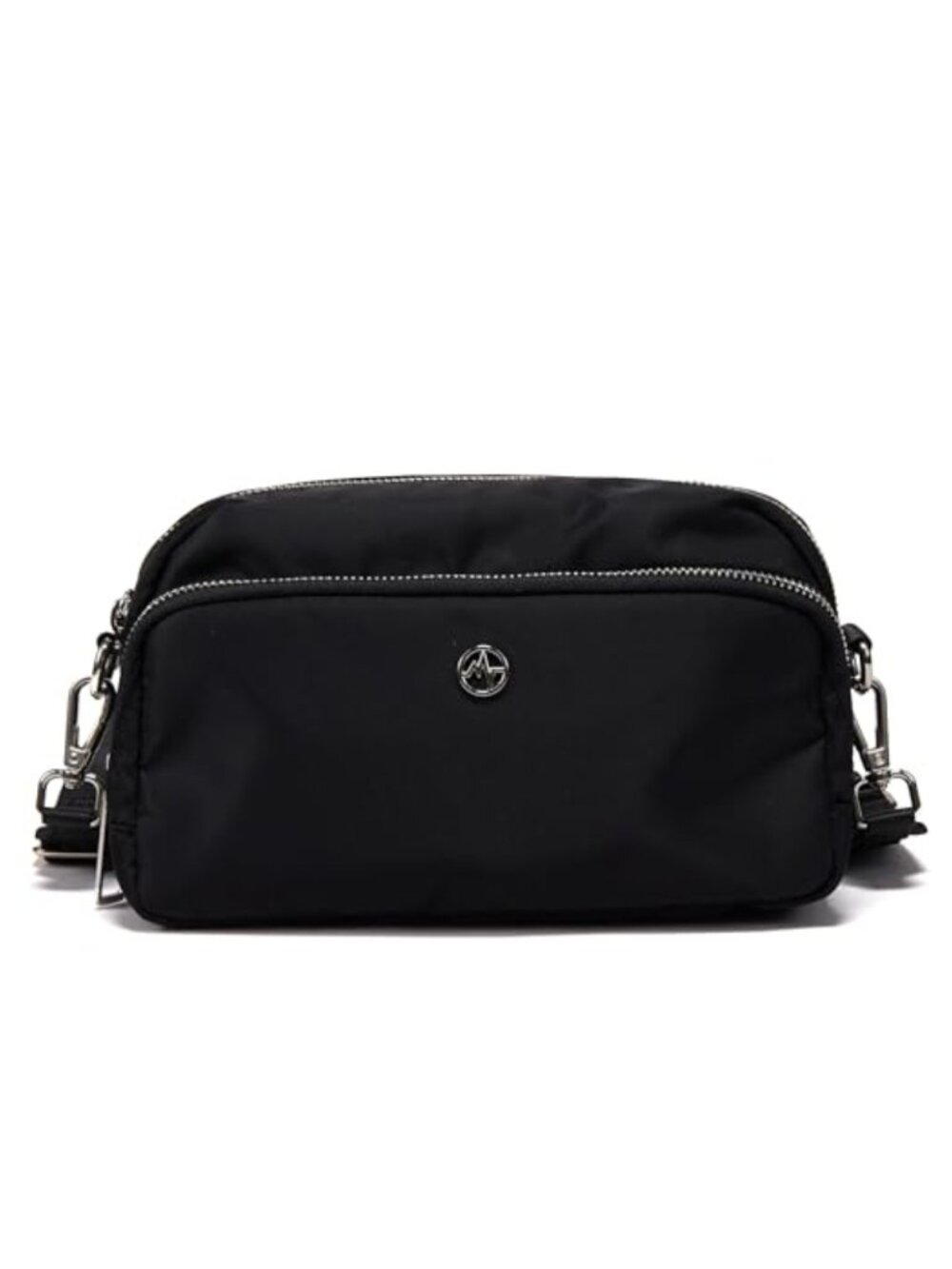 Water-Resistant Nylon Crossbody Sling Bag Adjustable Strap Everyday Travel Purse